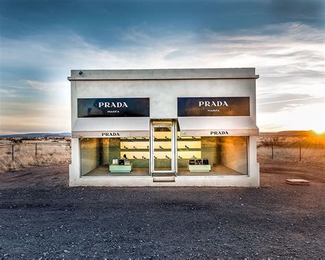 quadro prada marda|marfa texas art piece.